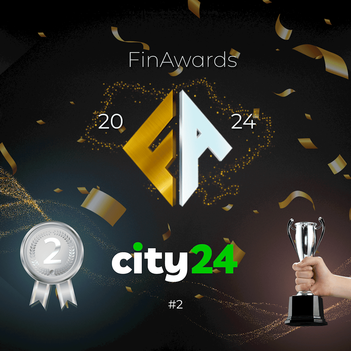 сity24 победили в ежегодной премии от FinAwards 2024